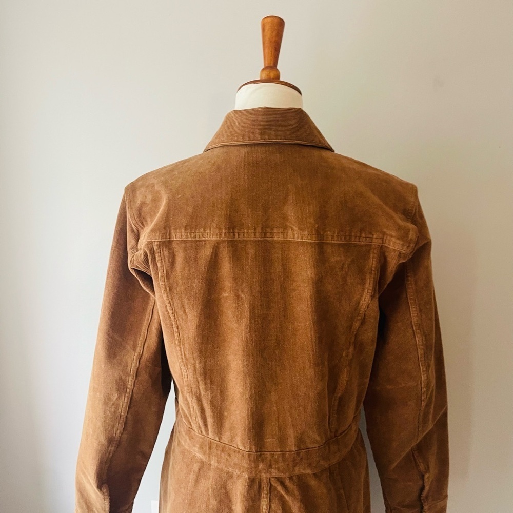 Faherty Corduroy Michelle Long Sleeve Dress NWT Blogger Fav - Picture 6 of 11